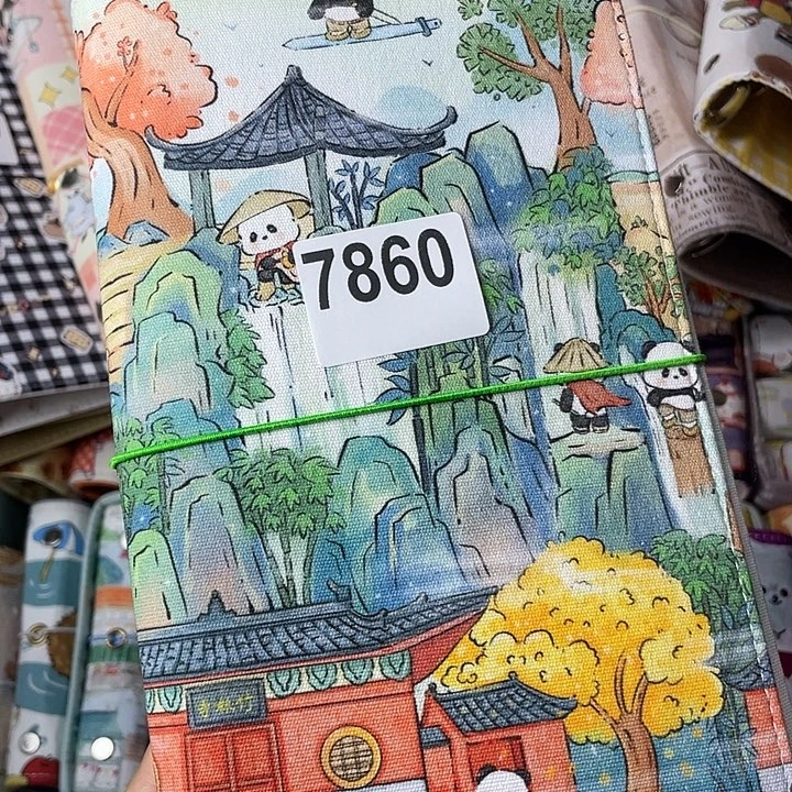 织绣A5s活页带纸7860