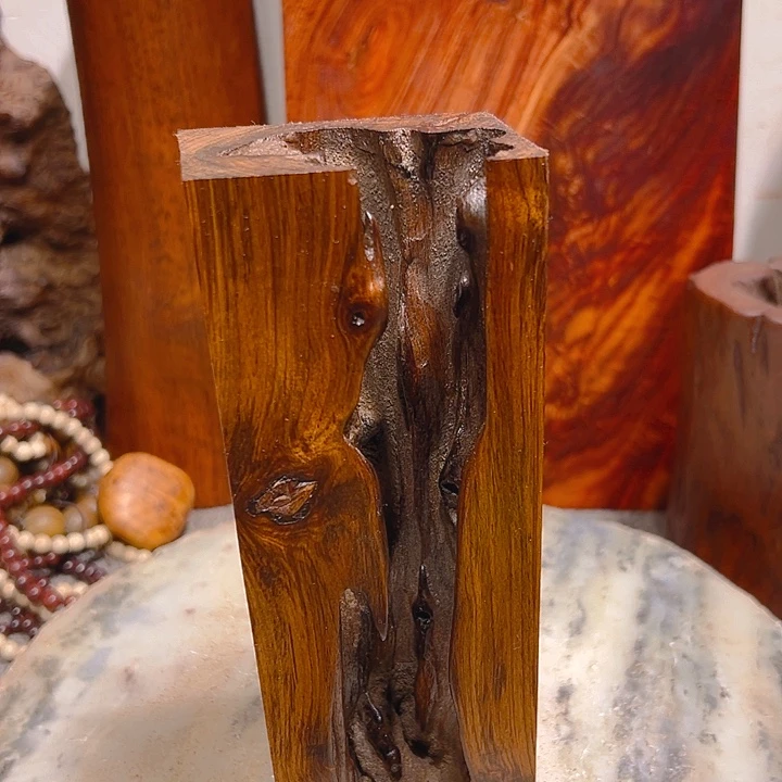 福***堂端景台紫檀木类檀香