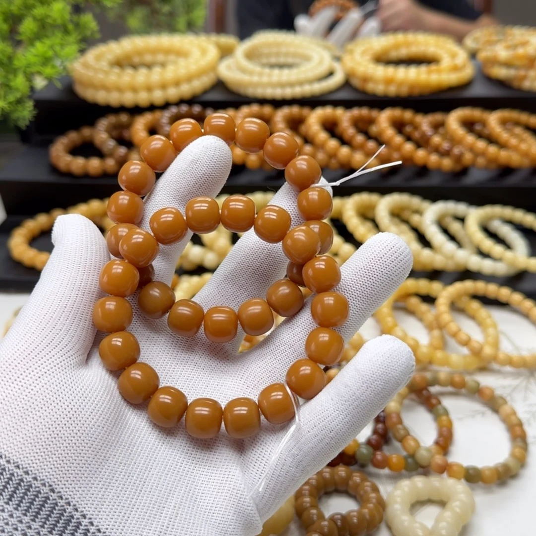 手串菩提根/象牙果12*13精工 11年