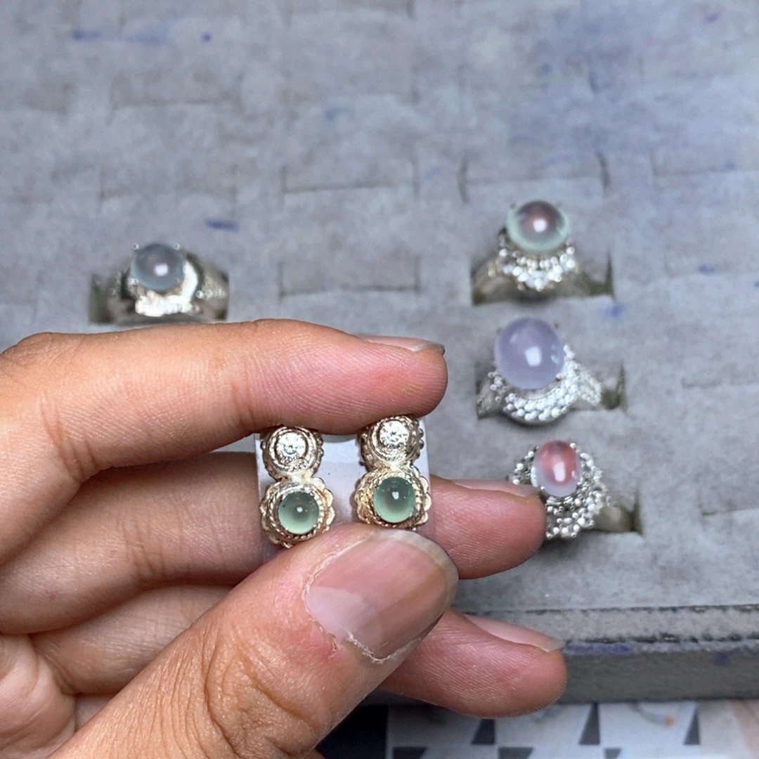 *****定制翡翠未镶嵌天然缅甸翡翠A货