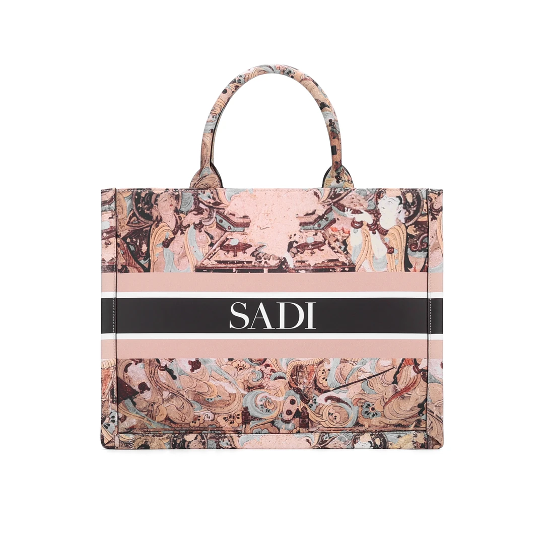 SADI萨迪映像敦煌百搭时尚轻奢国风经典女士单肩包手提包SDS30369