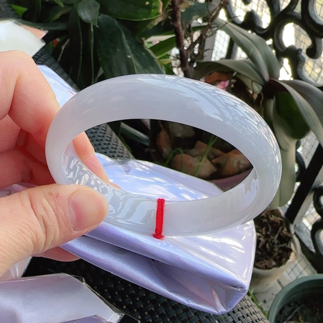 翡翠手镯未镶嵌58.5正圈手镯