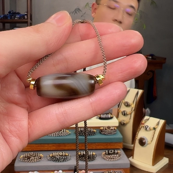 玛瑙/玉髓未镶嵌颈饰