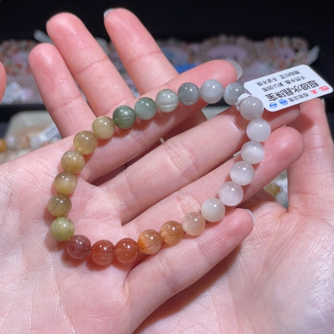 水晶手链未镶嵌168号多性样发货7+