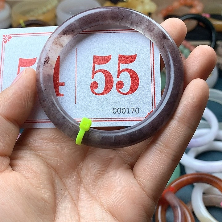 石英质玉（黄龙玉）未镶嵌手镯
