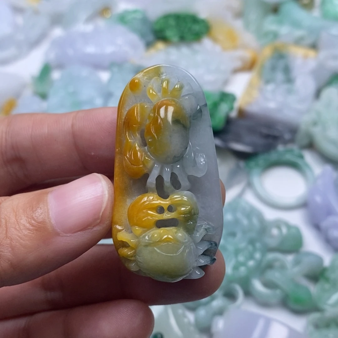 颈饰未镶嵌翡翠翡翠