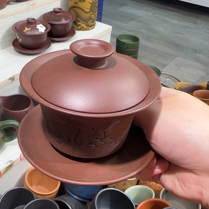 茶杯紫砂全手工紫砂