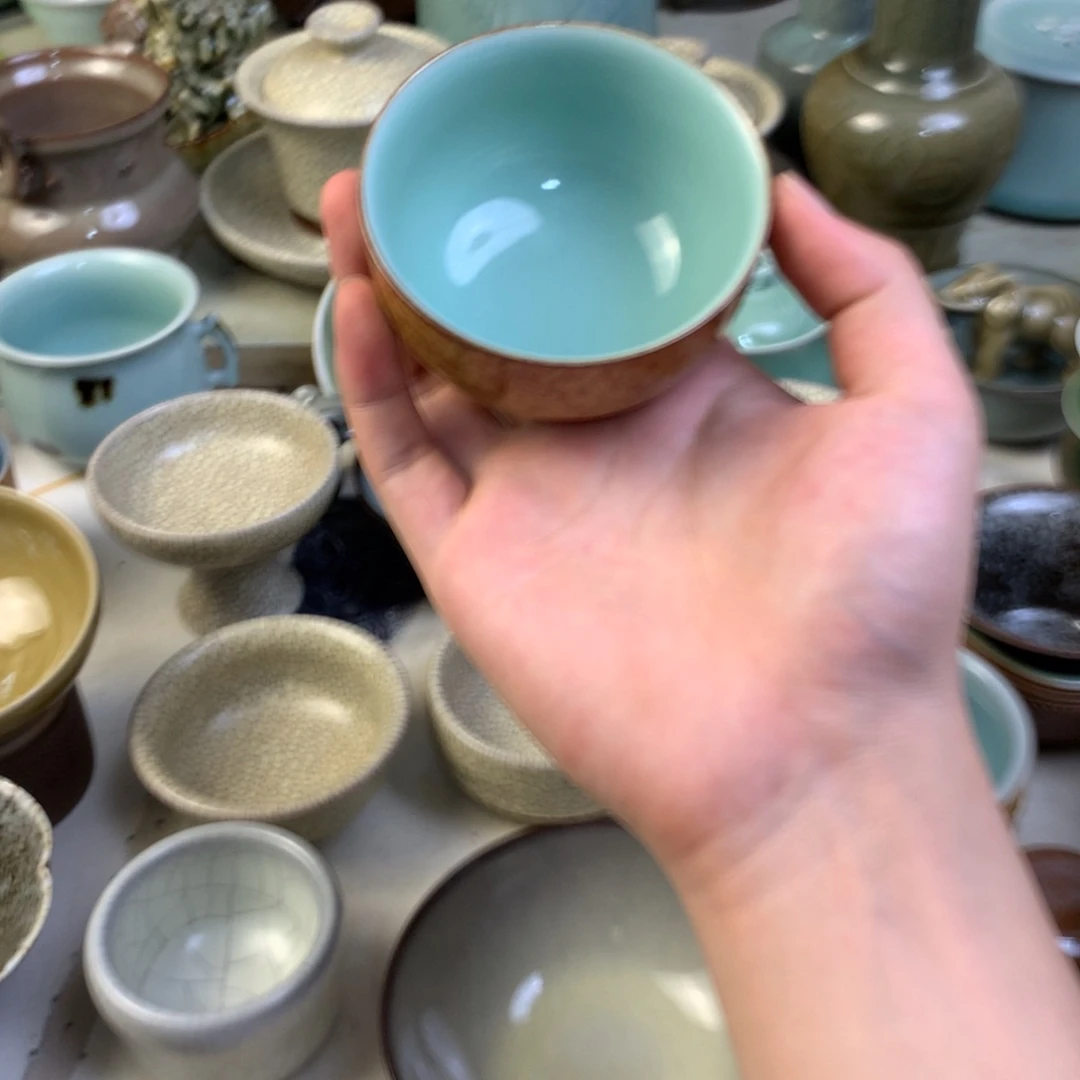 杯木**点龙泉青瓷龙泉路上的