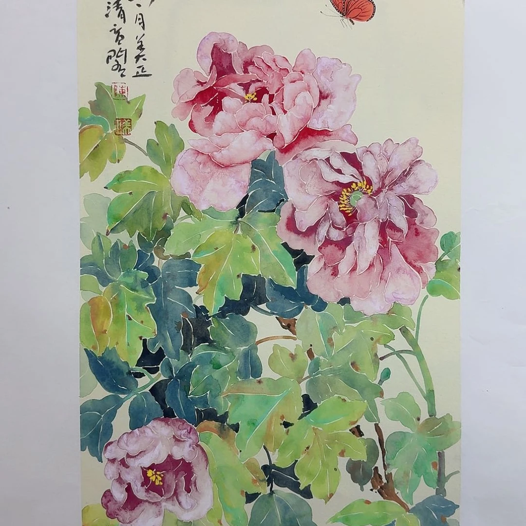国画多次参加国内外大型展览