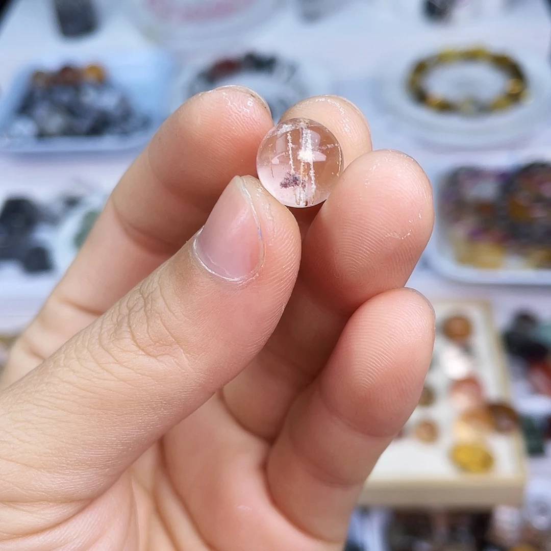 水晶水晶单珠未镶嵌