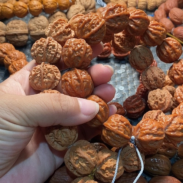 福***儿手串文玩核桃龙脊和树王