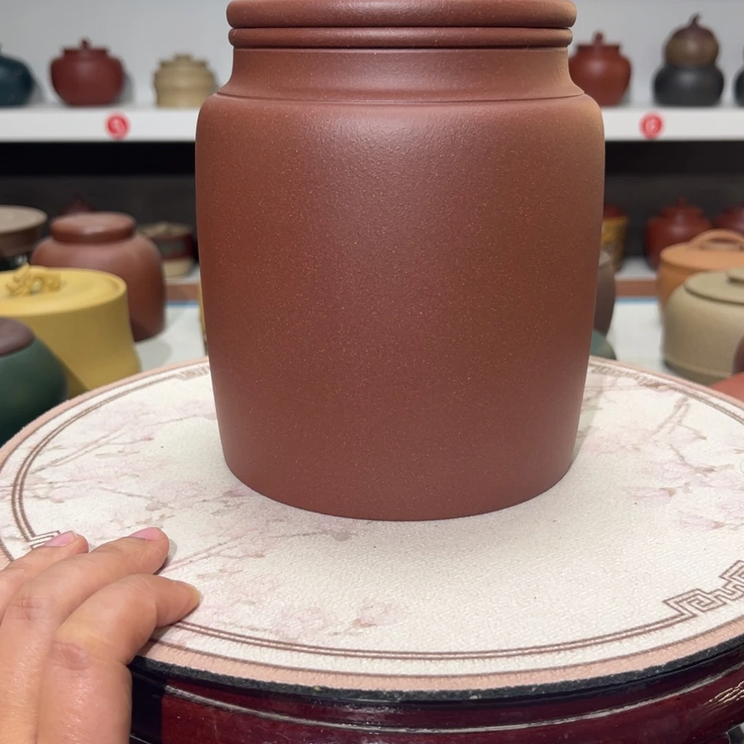 紫砂茶叶罐紫砂罐