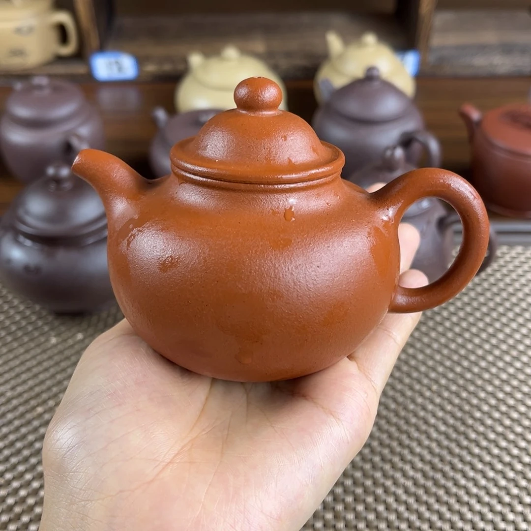 茶壶紫砂鲜****年手工制作