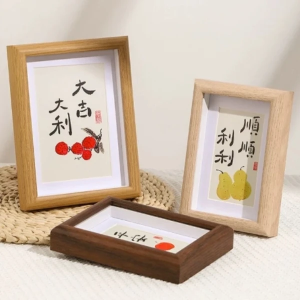 【乐乐甄选钻石画】【立体中空木质摆台】高品质木框简易安装不求人