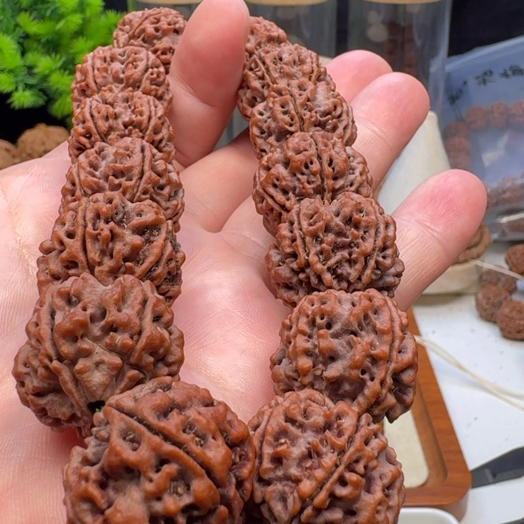 金刚菩提手串蜂窝双 龙