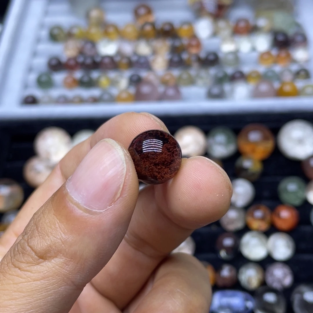 水晶珠宝半成品未镶嵌时****?