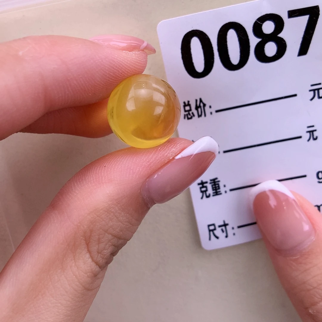 琥珀未镶嵌珠宝奇石14.3接近全品