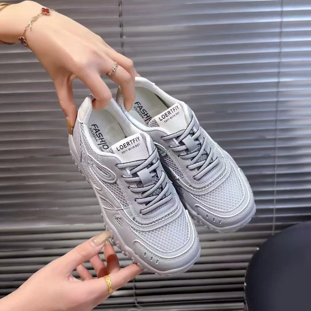 复古德训鞋女2025年春夏季新款韩版舒适阿甘鞋百搭透气运动休闲鞋