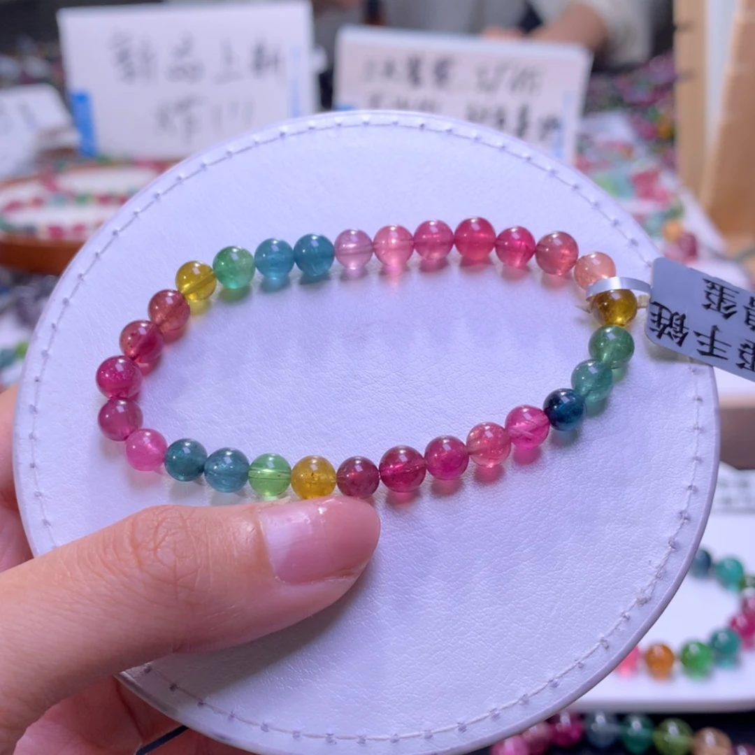 【闪购商品】未镶嵌手串碧玺6.3mm左右