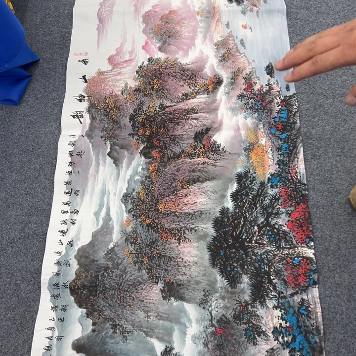 国画宣纸纯手绘字画