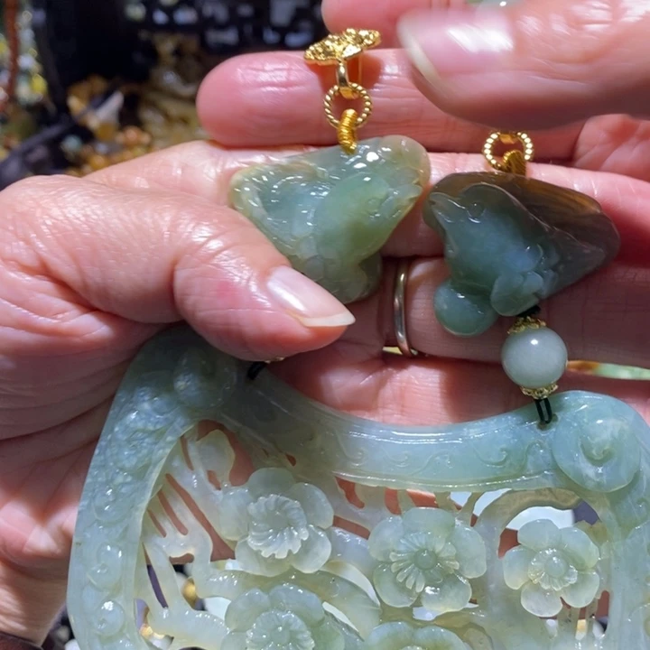 岫玉岫玉吊坠未镶嵌