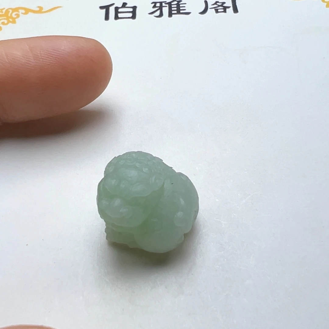 未镶嵌定制翡翠缅甸翡翠A货北狮