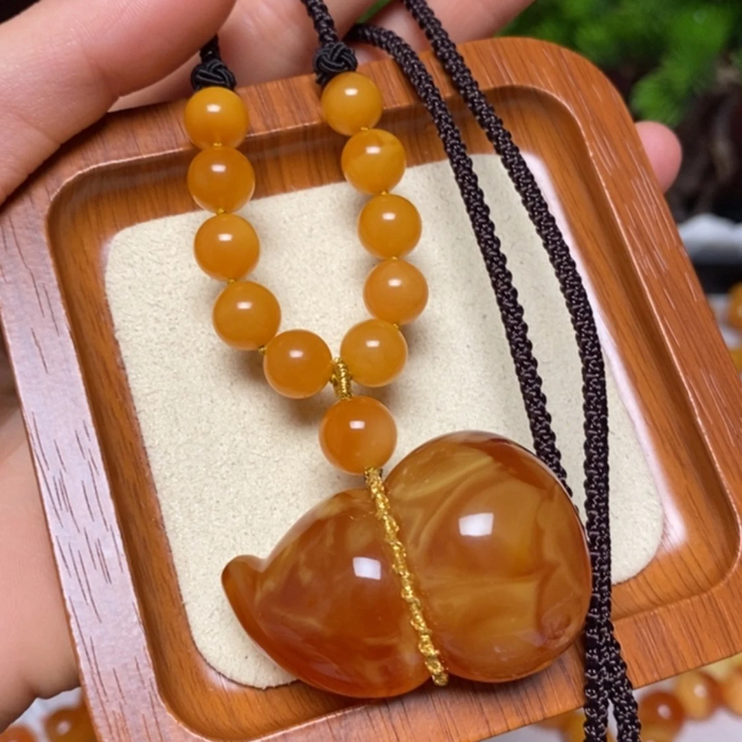 【闪购商品】未镶嵌颈饰蜜蜡项链