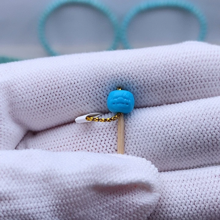 绿松石未镶嵌高瓷高色貔貅