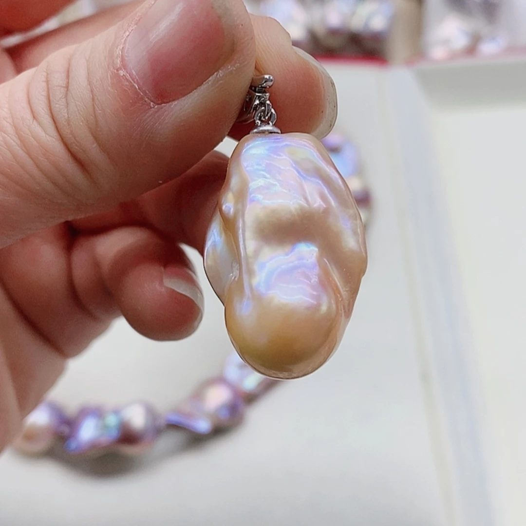 【闪购商品】淡水珍珠耳饰银S925镶嵌