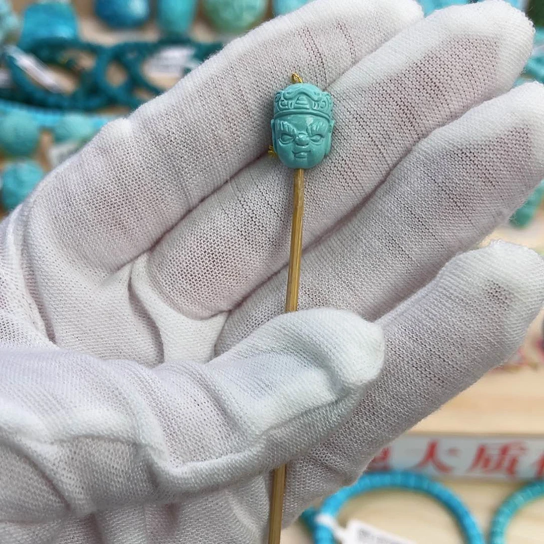 未镶嵌绿松石珠宝奇石