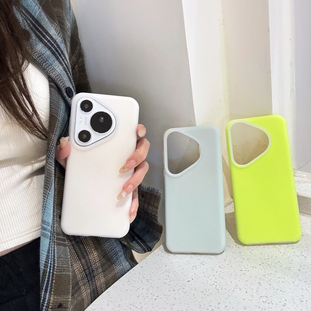 适用华为mate70Pro果冻液态硅胶手机壳MATE60肤感防摔荣耀X60软套