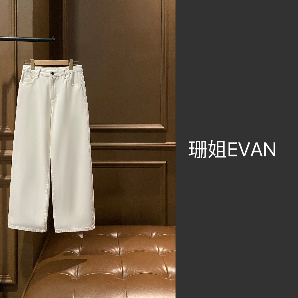 y532  基础直筒牛仔裤