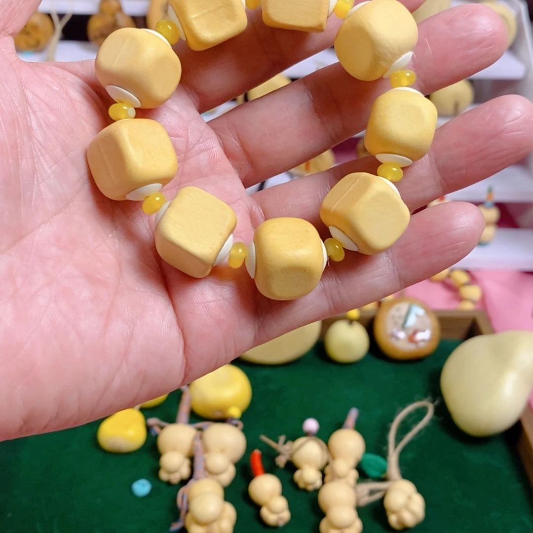 九棵方糖手串微瑕