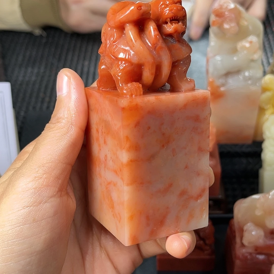 寿山石印石这个我是很看好啊