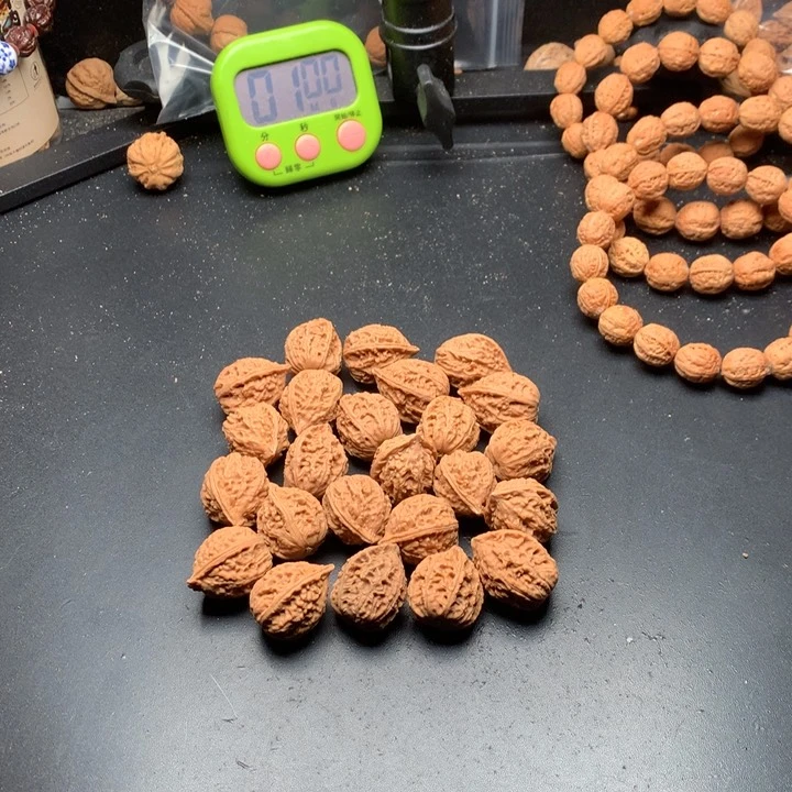 桃核吊坠葫*王野生精品小核桃散籽