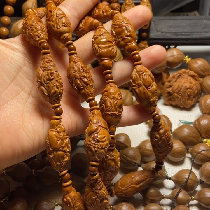 【闪购商品】橄榄核手串/手链李*镚骑兽罗汉
