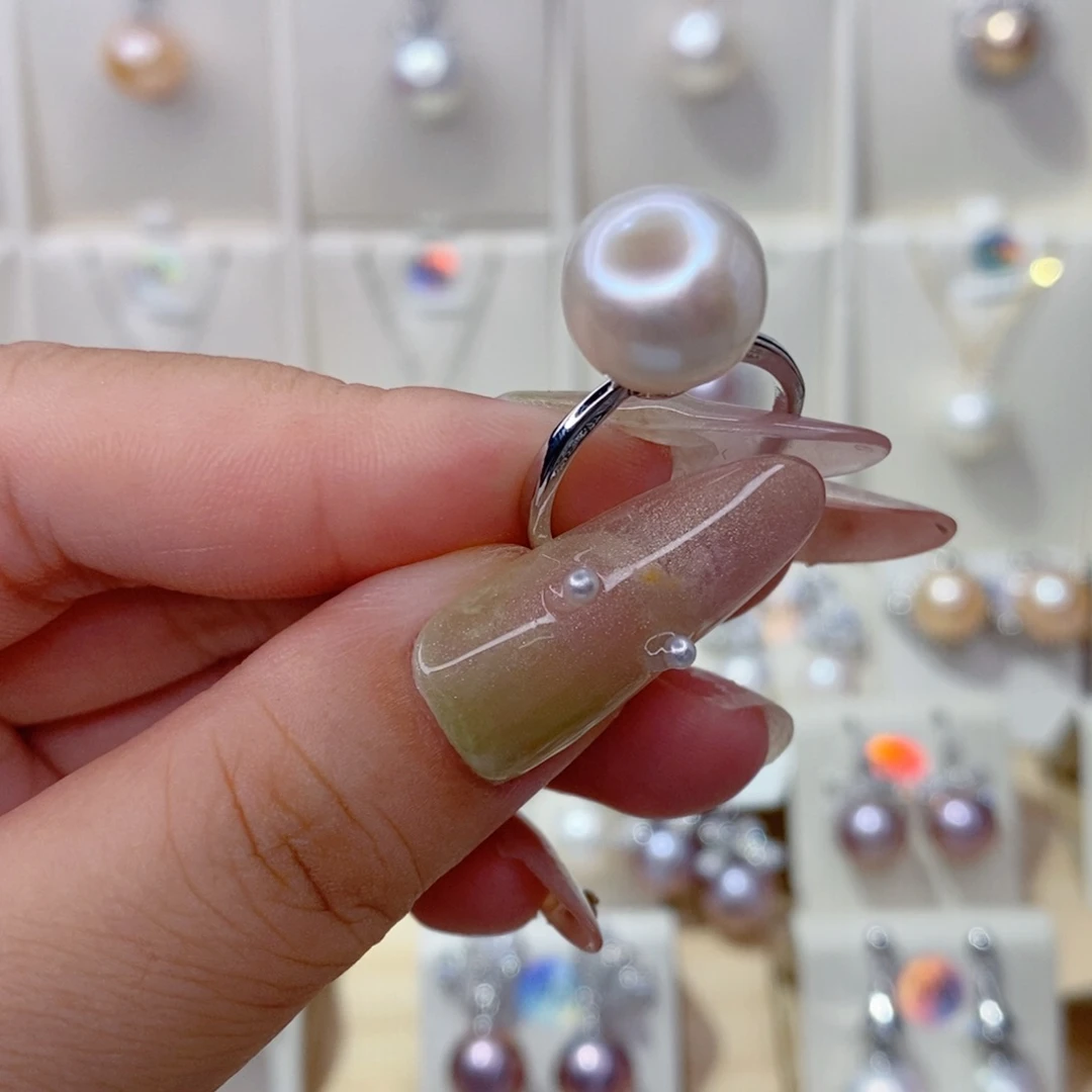 戒指未镶嵌淡水珍珠