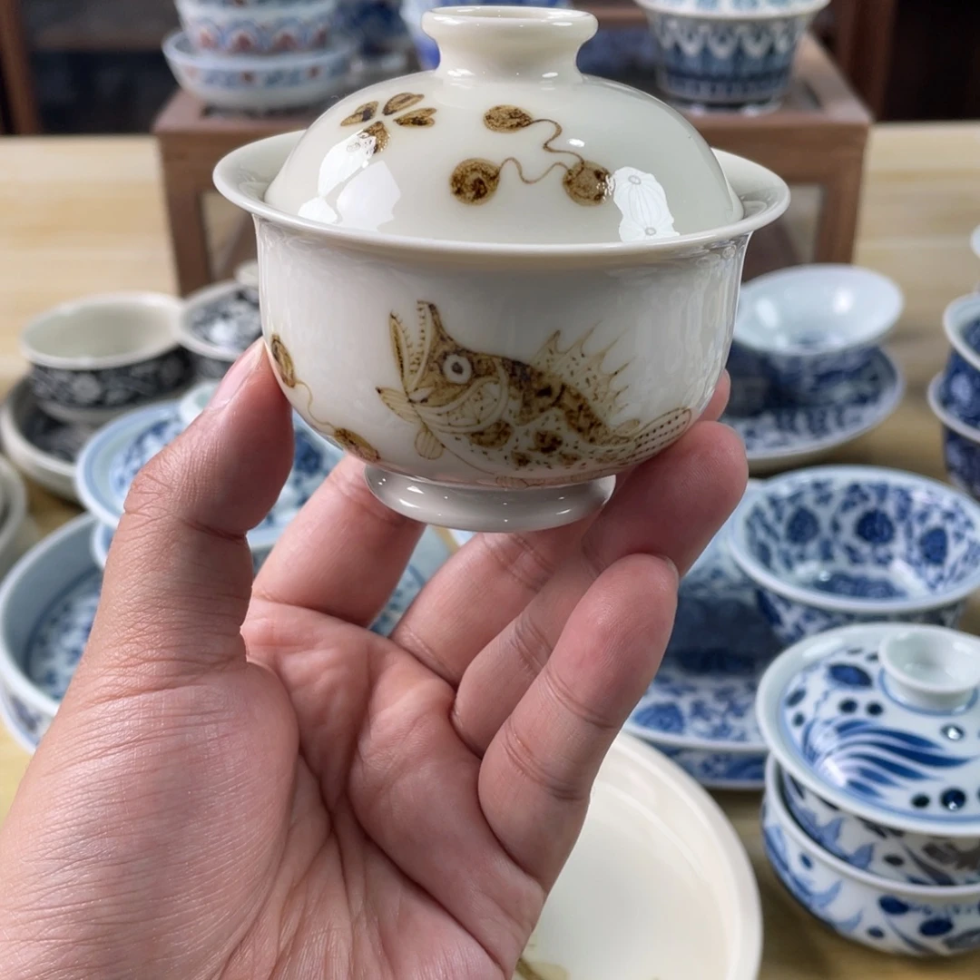 景德镇手工手绘茶具