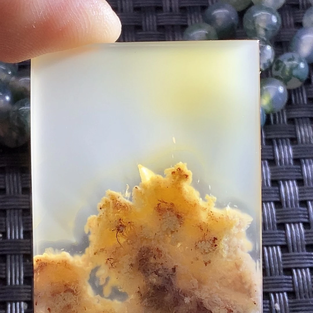 未镶嵌颈饰玛瑙/玉髓锟*