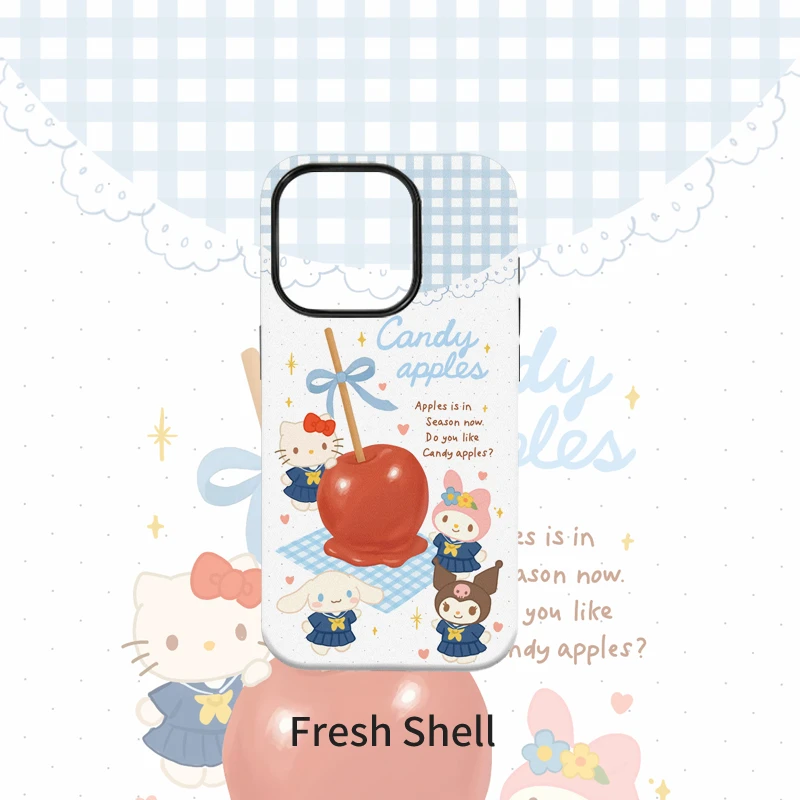 苹果三丽鸥菲林二合一适用苹果VIVO华为OPPO小米一加荣耀手机壳