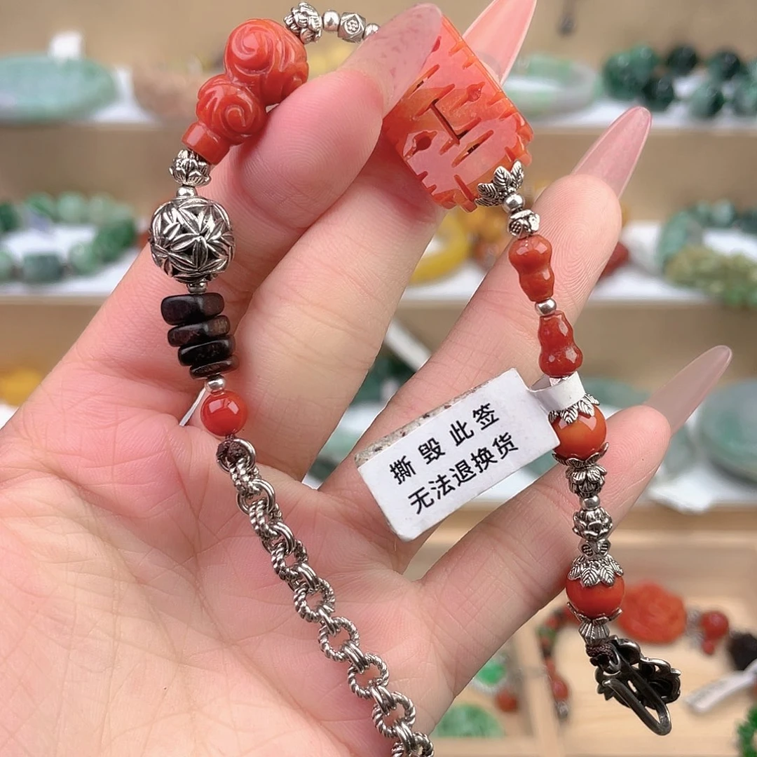 翡翠未镶嵌手链手链