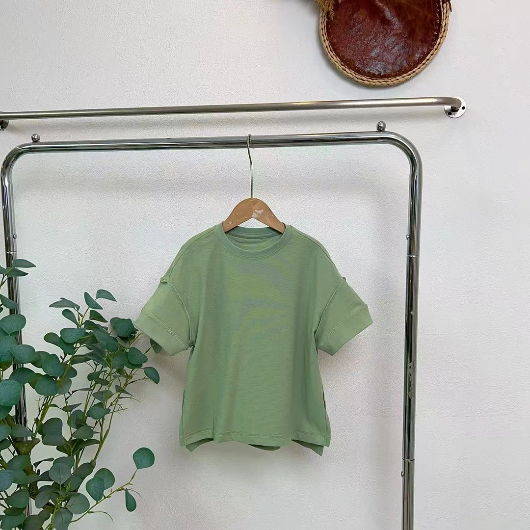 1071帕薄青短袖圆领T恤