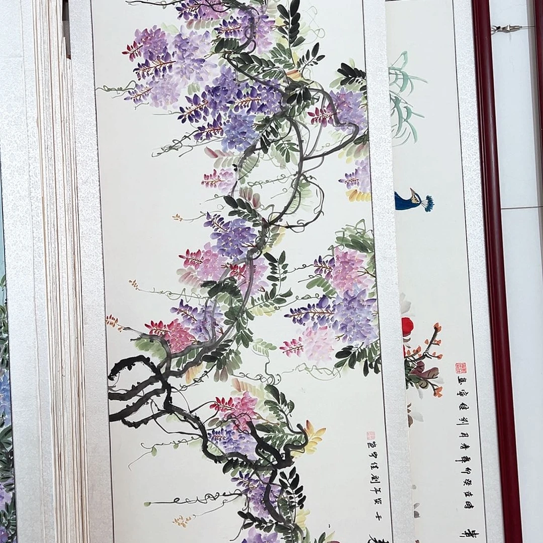 桃****国画手绘保证假一罚万