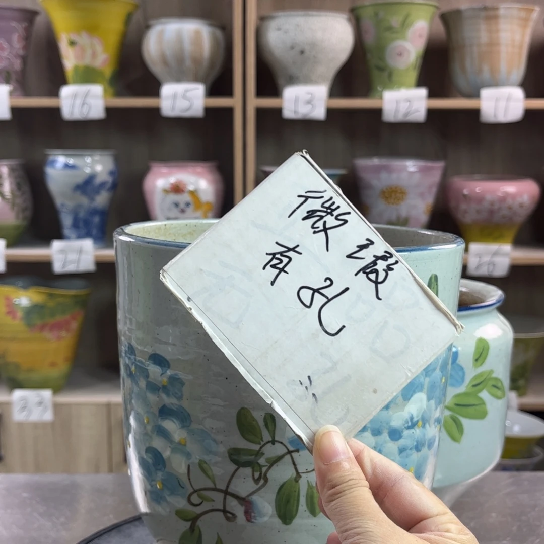 景德镇陶瓷花盆花盆