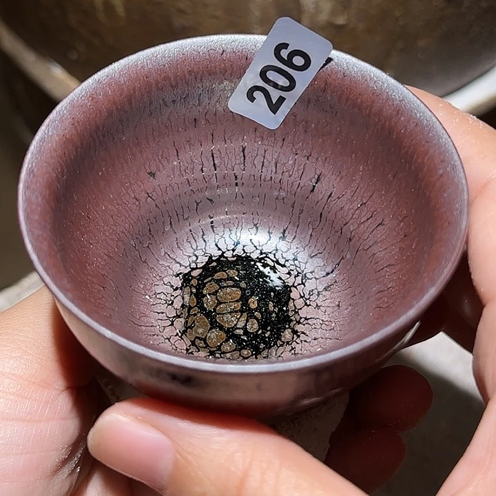 茶盏琢泥窑开窑柴烧