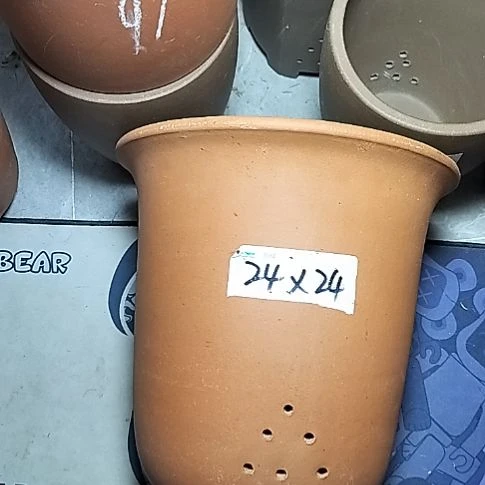 红泥特大金钟一个