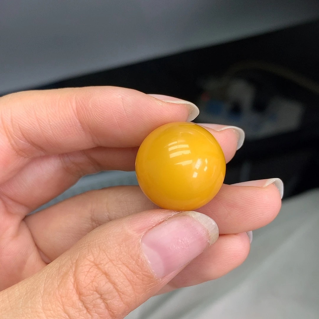 琥珀未镶嵌珠宝奇石20mm全品
