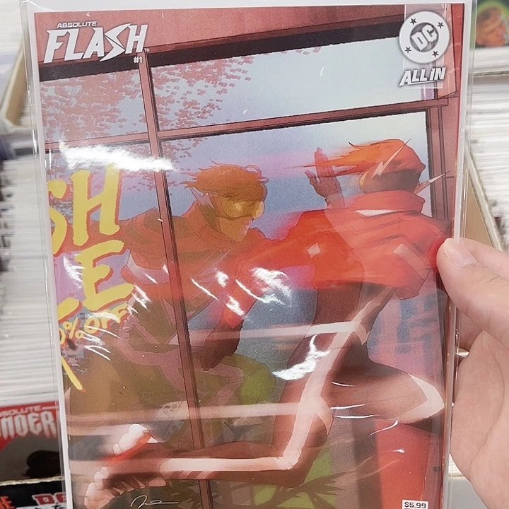 绝对闪电侠1变体封面