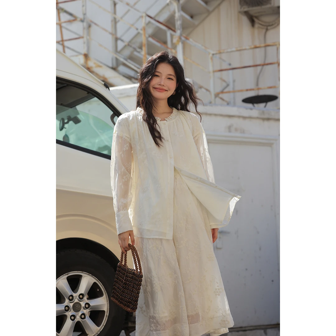 【1.18清清】觅定高级感新中式套装气质一整套DS10936+DQ10937