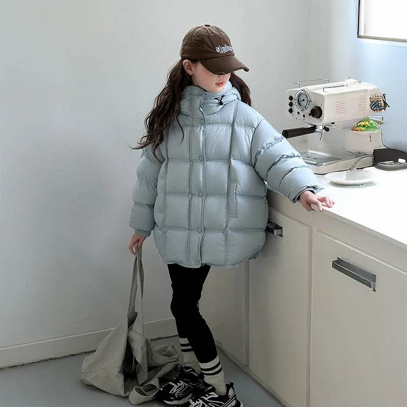 女童羽绒服2024新款